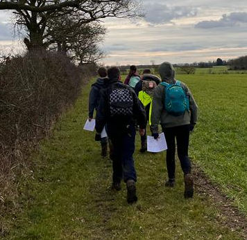 104 Cadets on an expedition