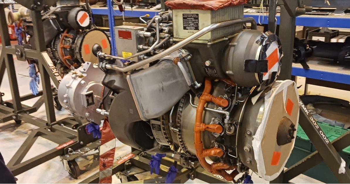 A small aircraft power unit