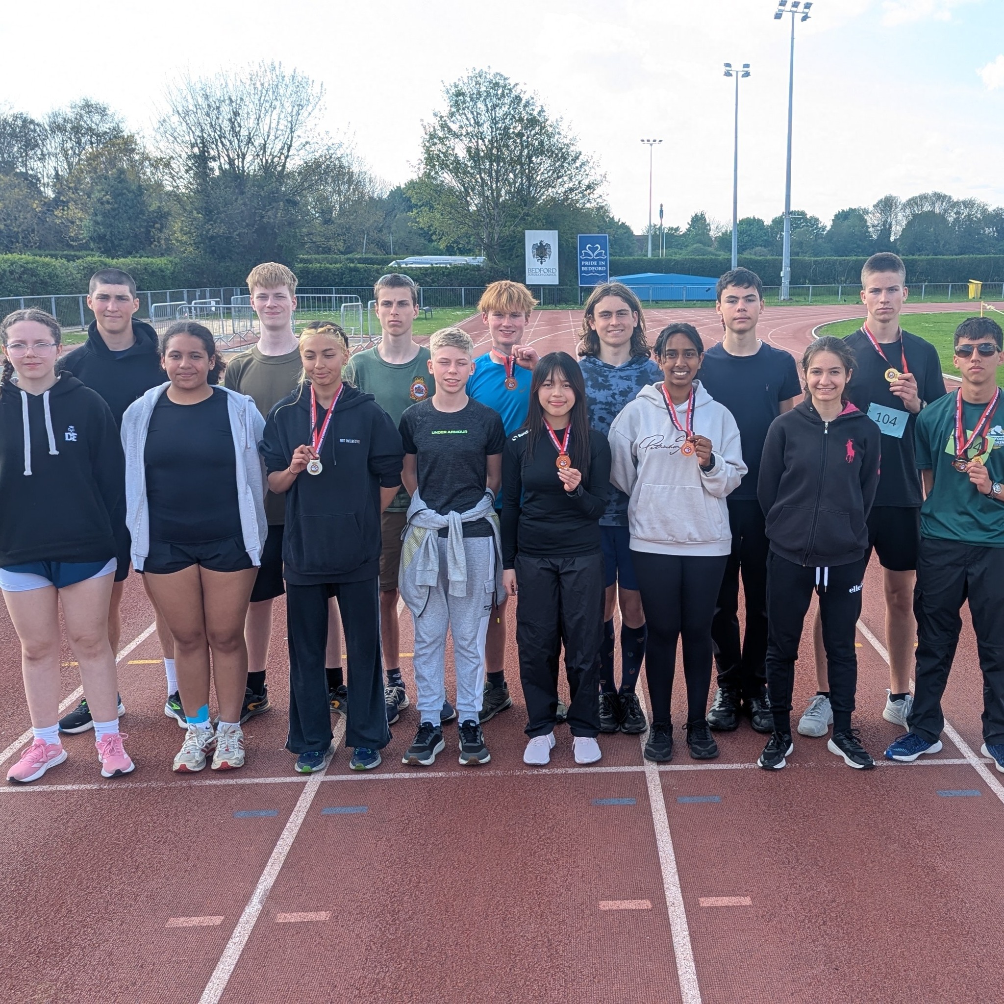 Cadets at the Wing Sports Day